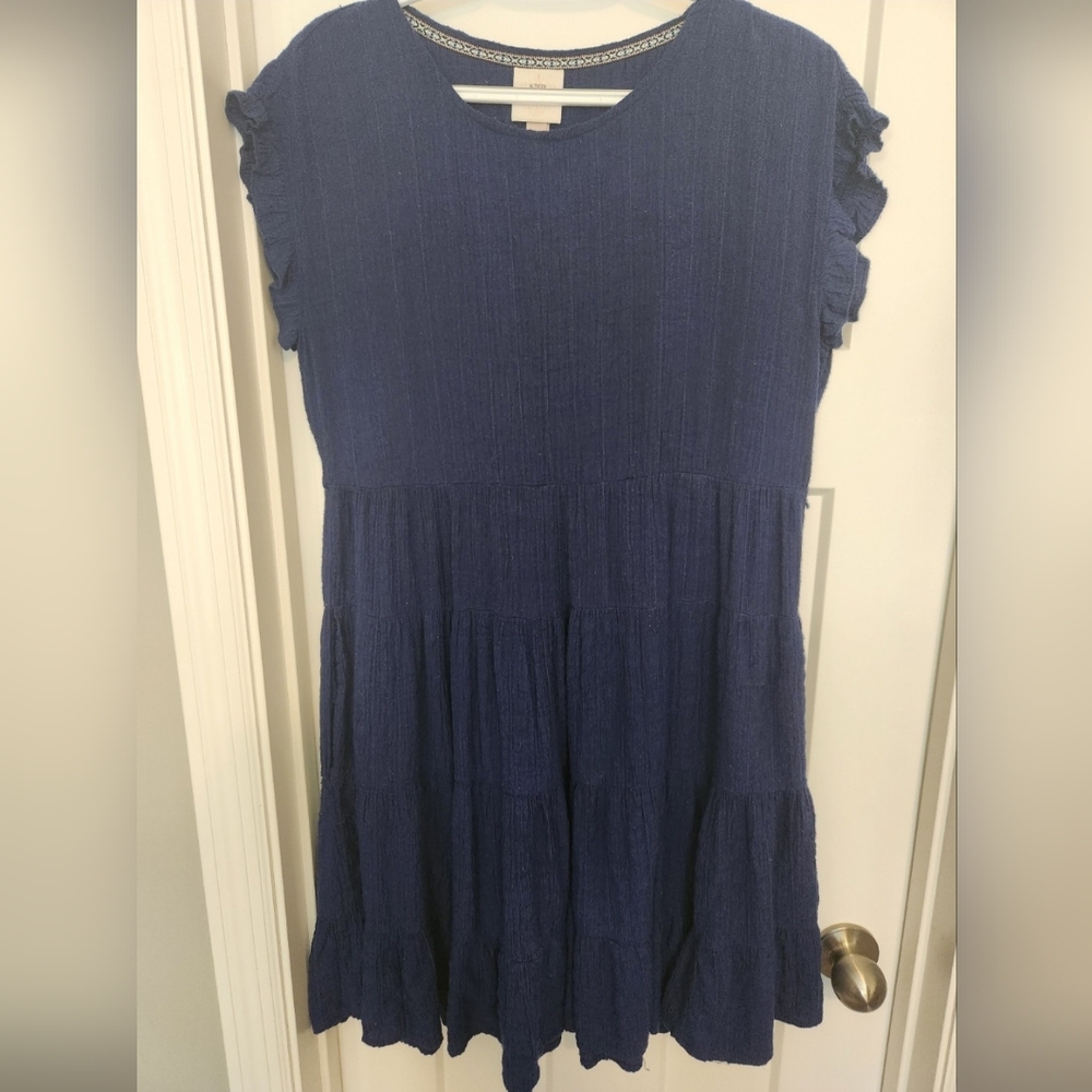 Knox Rose Deep Blue Casual Dress